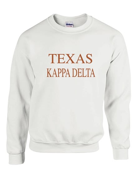 White Sweatshirt (Texas) - KD