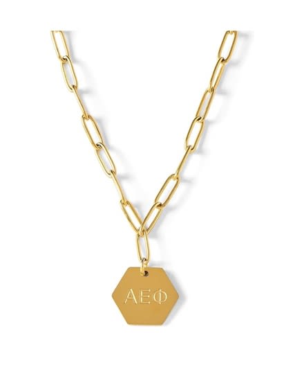 Paperclip Necklace - Alpha Epsilon Phi