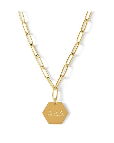 Paperclip Necklace - Tri Delta