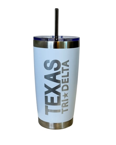 TEXAS Insulated 20 oz. Tumbler - Tri Delt