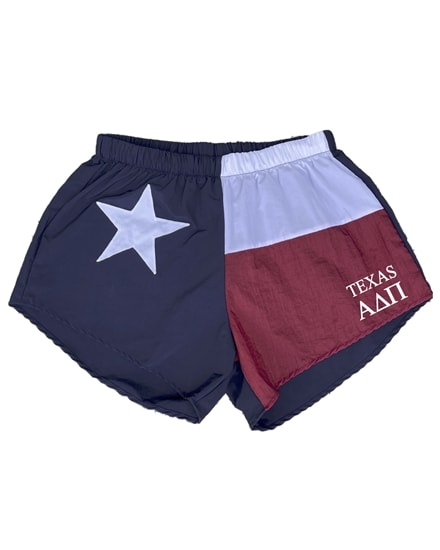 TEXAS- Texas Flag Shorts - ADPi