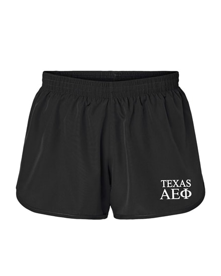 Black TEXAS Style Shorts - AEPhi