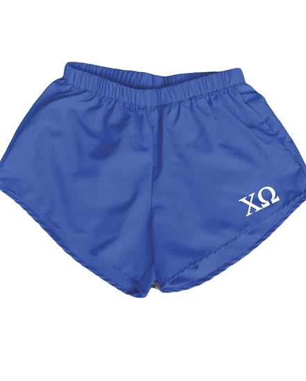 Blue Sorority Shorts - Chi O