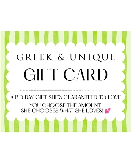 Gift Certificate  - You choose the amount.
