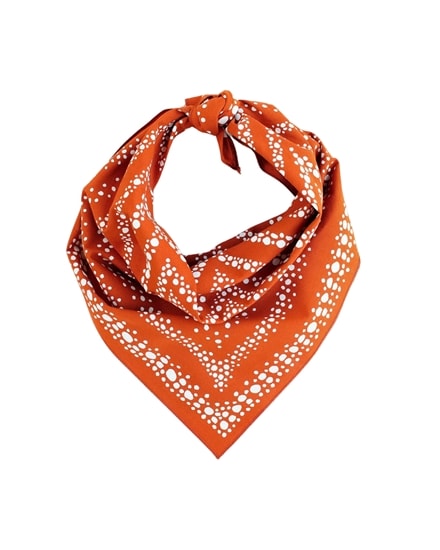 Game Day Bandana-Burnt Orange Pebble