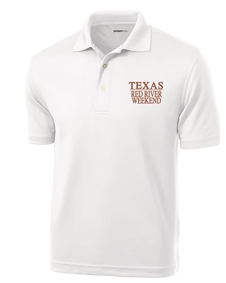 Red River Rivalry  Polo - White with B/O
