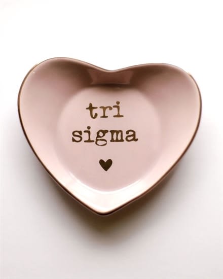 Sorority Ring Dish - Tri Sigma