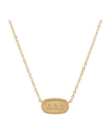 Athena Necklace - Tri Delta