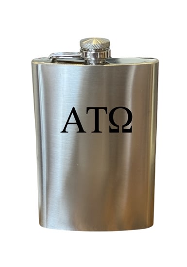 Stainless Flask -Alpha Tau Omega