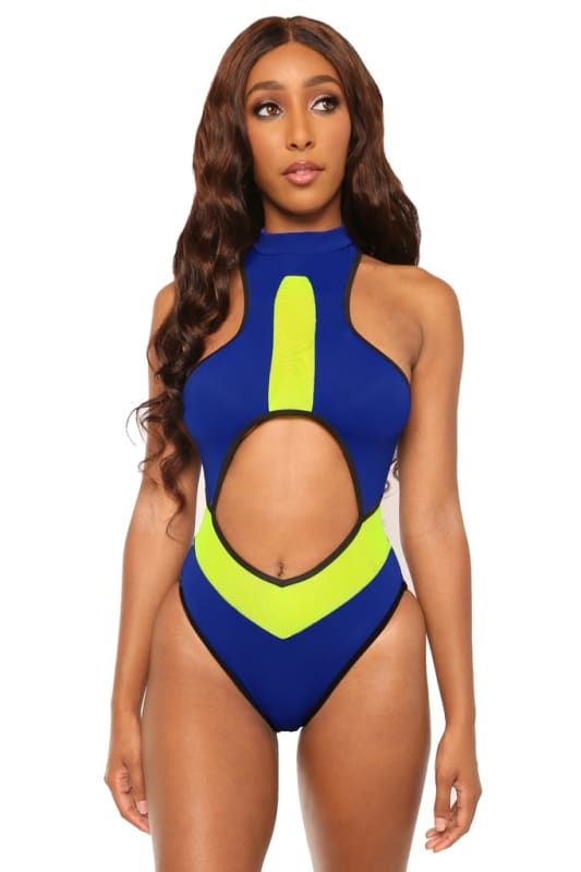 Open Waters Swimsuit- Blue