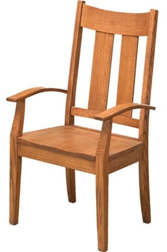 Hickory Railroad Dining Room Chair, Without Arms