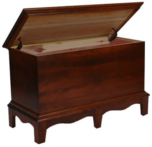 Medium Cherry Dowry Chest, 42" x 18" x 20" Medium Cherry Dowry Chest, 42" x 18" x 20"