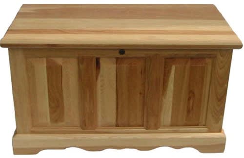 Twin Hickory Hope Chest, 58" x 22" x 22"