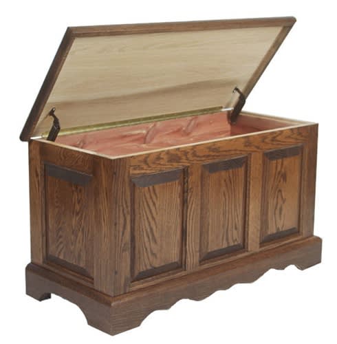 Queen Oak Hope Chest, 64