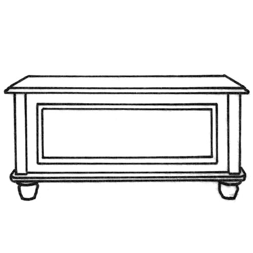 Oak Oneota Chest