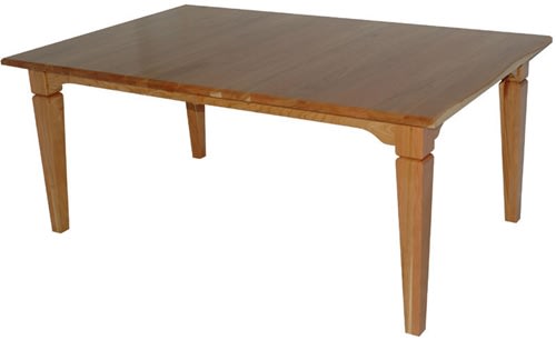 70" x 36" Quarter Sawn Oak Harvest Dining Room Table