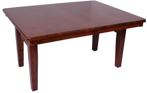 84" x 84" Oak Lancaster Dining Room Table