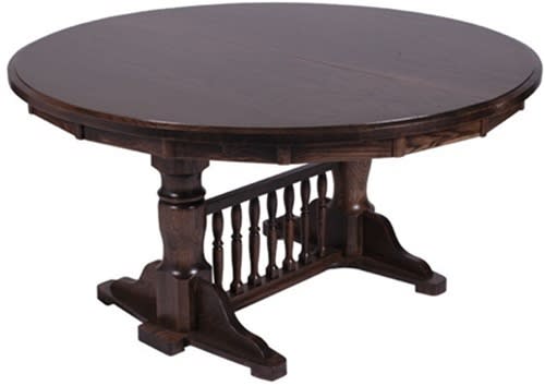 42" Hickory Round Dining Room Table