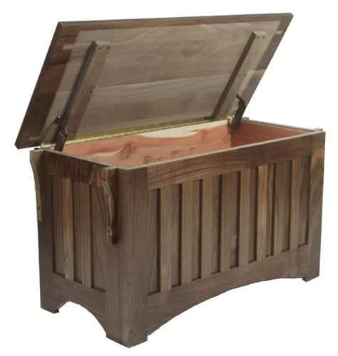 Walnut Mission Cedar Chest