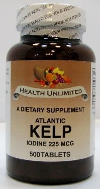 Kelp  Iodine 225mcg