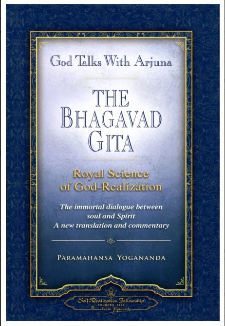 BHA-01 GOD TALKS WITH ARJUNA: THE BHAGAVAD GITA - paperback - English