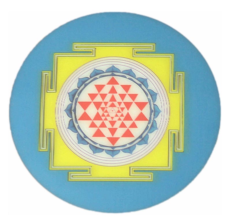 Shree Yantra Sacred Geometry Lenticular