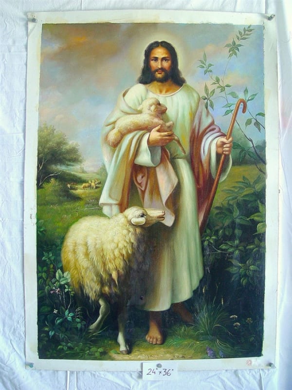 Jesus Christ 24" x 30" Original Oil Painting