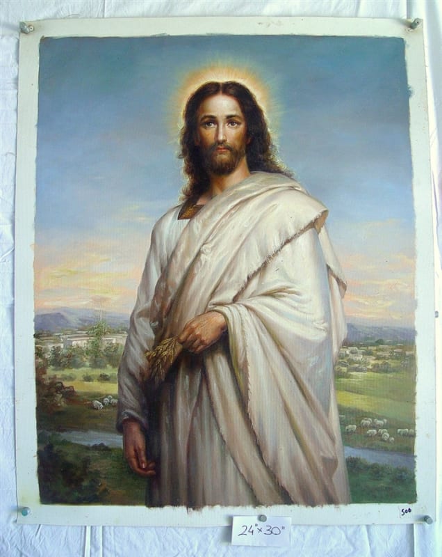 Jesus Christ 24" x 30" Original Oil Painting