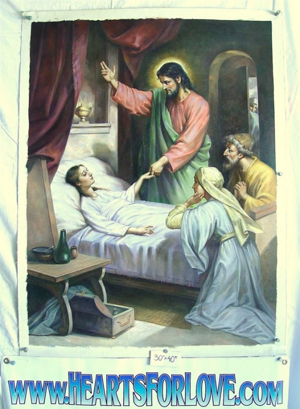 Jesus Christ 24" x 30" Original Oil Painting