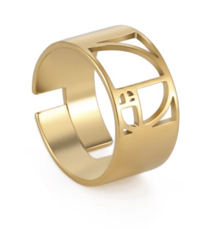 Adjustable Golden Ratio Ring