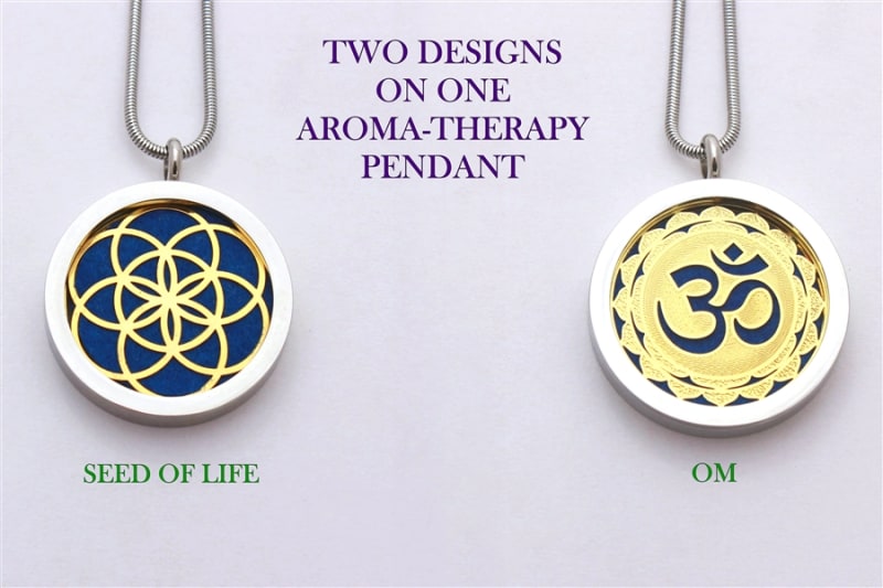 Seed of Life/ OM Aroma Therapy Pendant Seed of Life/ OM Aroma Therapy Pendant