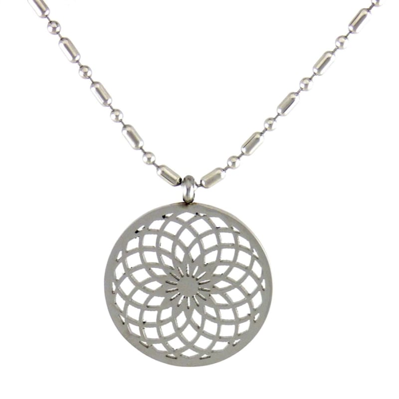 torus vortex pendant stainless steel torus vortex pendant stainless steel