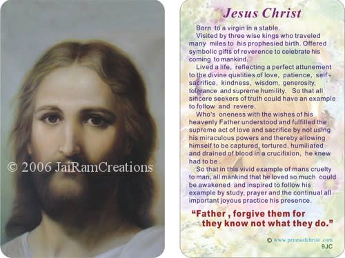 WA-009 Jesus Christ - Wallet Altar