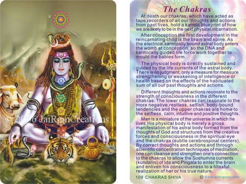 WA-109 Shiva Chakras - Wallet Altar