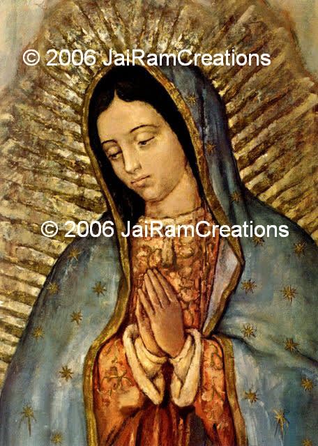 WA-134 Our Lady of Guadalupe - Wallet Altar