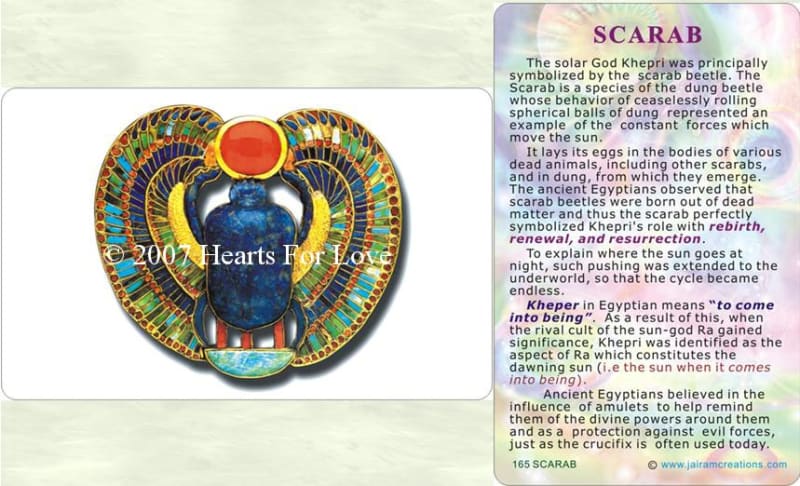 WA-165 Scarab - Wallet Altar