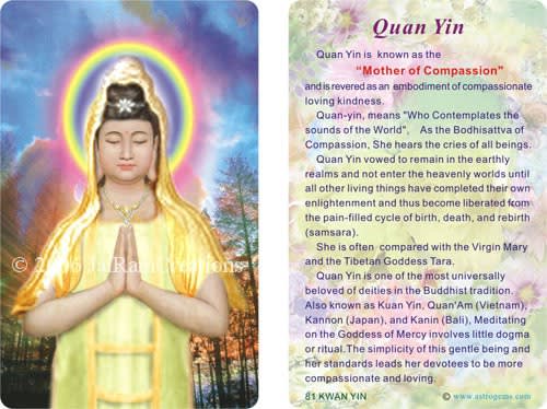 WA-081 Quan Yin - Wallet Altar