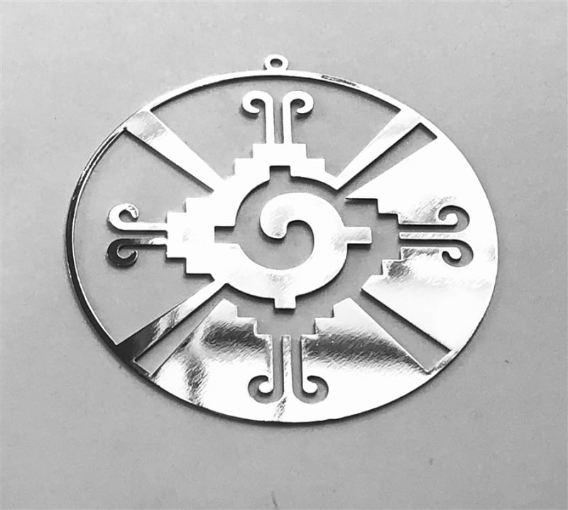 Silver plated Hunab Ku 2" Grid