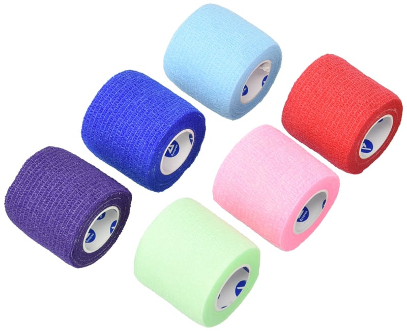 Dynarex Sensi-Wrap 2" - Rainbow (6 Colors) Case of 36