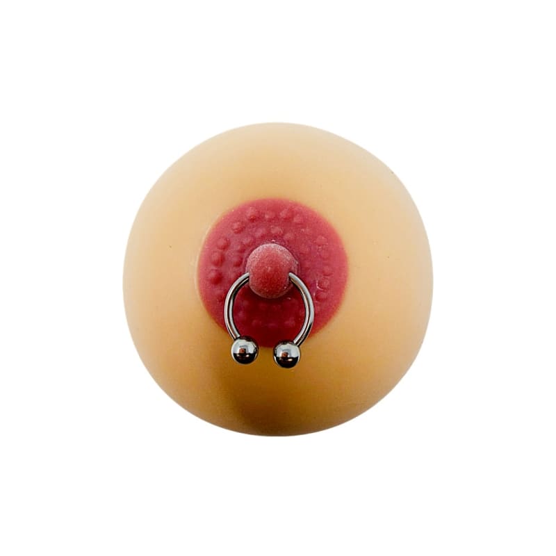 Eezy Squeezies boob-shaped stress balls â€“ soft, squishy novelty gift for client comfort or fun stress relief