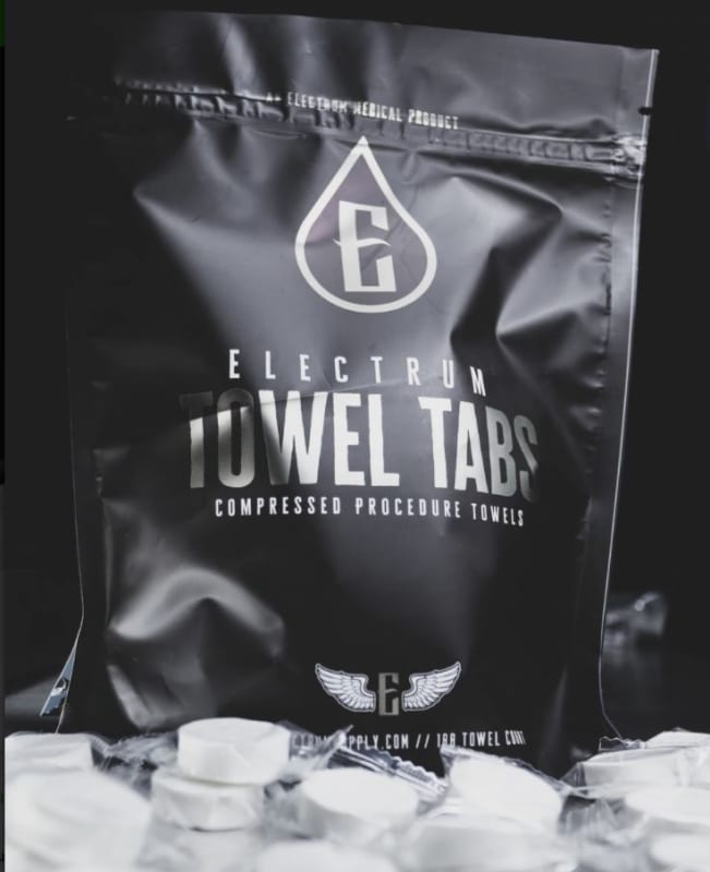 Electrum Towel Tabs - Bag of 100
