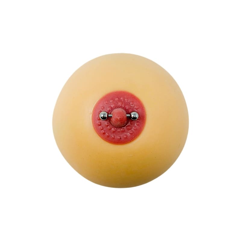 Eezy Squeezies boob-shaped stress balls â€“ soft, squishy novelty gift for client comfort or fun stress relief