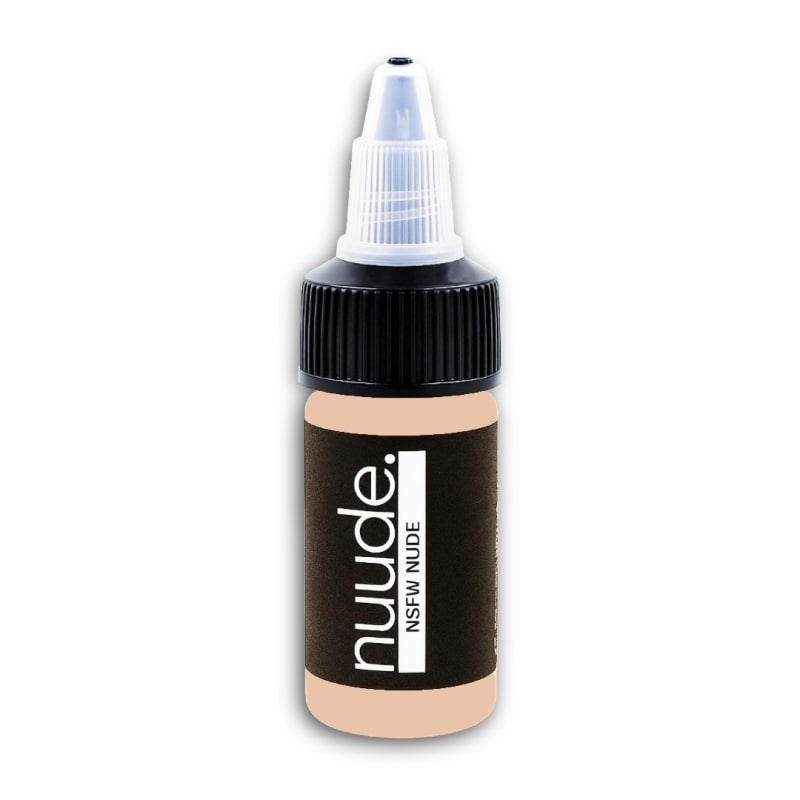 Nuude NSFW Nude paramedical tattoo pigment â€“ pale neutral tone for areola tattooing, scar camouflage, and skin tone correction on light skin