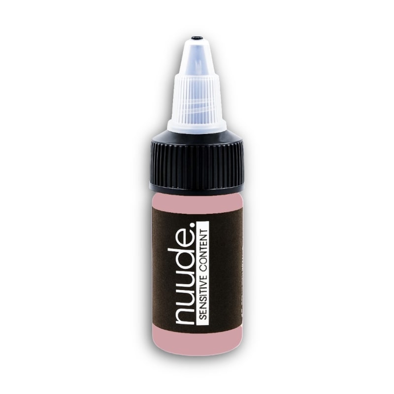 Nuude Sensitive Content paramedical pigment â€“ soft pink-beige tattoo ink for areola restoration, scar camouflage, and skin tone correction