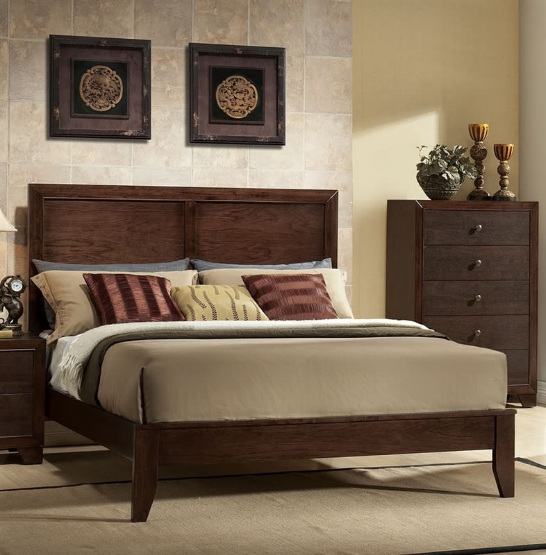 Madison Bed in Espresso Finish by Acme - 19570Q