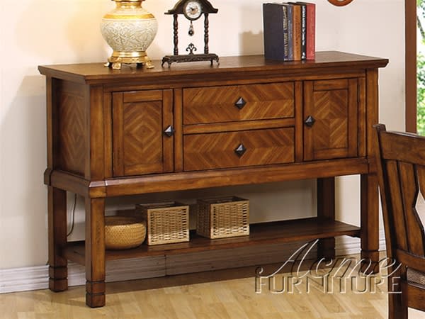 Newton Server in Oak Finish by Acme - 6608