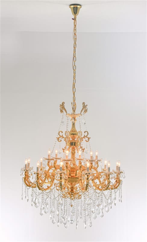 Regal Crystal Chandelier in Gold Plate and Crystal Finish by AFD Home - AFD-10861699