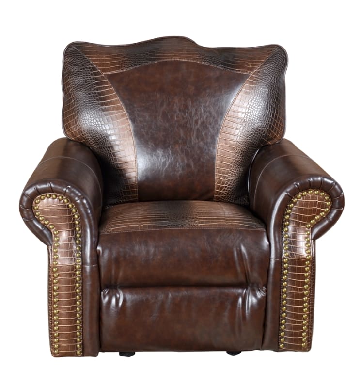 Botswana Chair Rocker Recliner in Rich Multi-Brown Finish by AFD Home - AFD-12013938