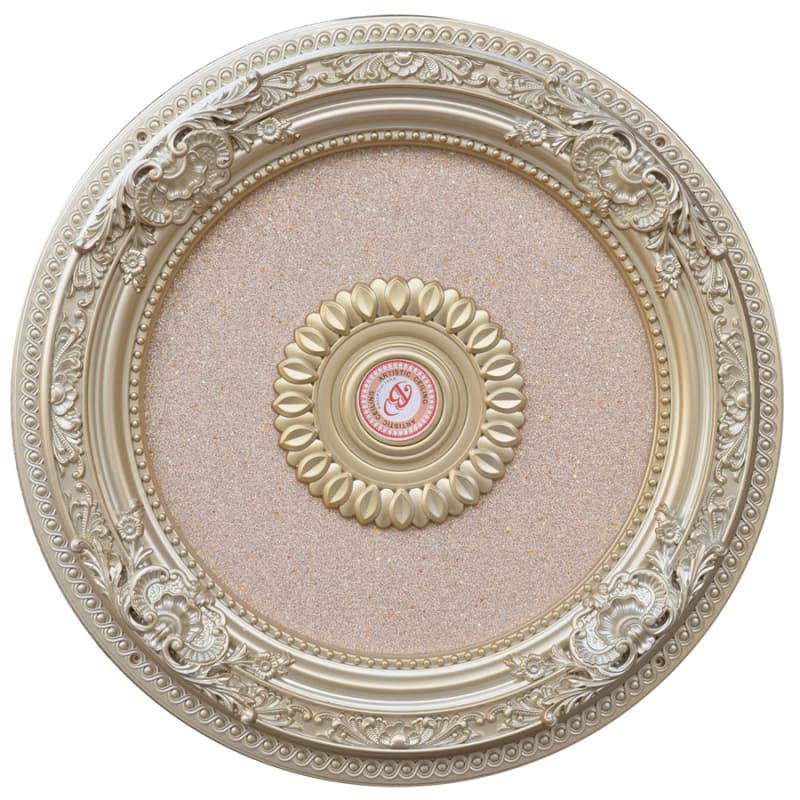 Petite Round Ceiling Medallion in Rose Gold Finish by AFD Home - AFD-12013955