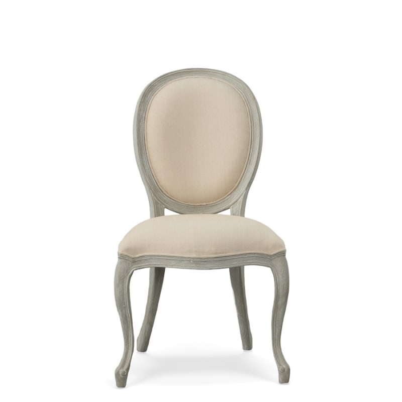 Mystique Mahogany Casual Dining Side chair in Grey Finish by AFD Home - AFD-12018182